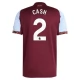 Aston Villa Cash 2 Thuisshirt 2025-2026 Voetbaltenue