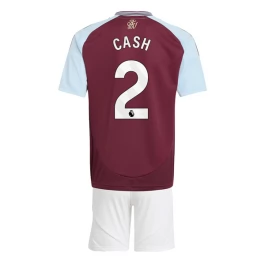 Aston Villa Cash 2 Thuisshirt Kids 2024-2025 Voetbaltenue