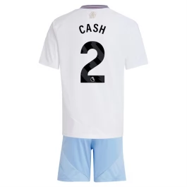 Aston Villa Cash 2 Uitshirt Kids 2024-2025 Voetbaltenue