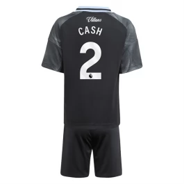Aston Villa Cash 2 Uitshirt Kids 2025-2026 Voetbaltenue