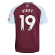 Aston Villa Diaby 19 Thuisshirt 2024-2025 Voetbaltenue