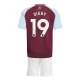Aston Villa Diaby 19 Thuisshirt Kids 2024-2025 Voetbaltenue
