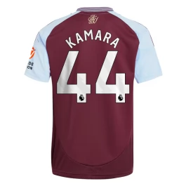 Aston Villa Kamara 44 Thuisshirt 2024-2025 Voetbaltenue