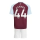 Aston Villa Kamara 44 Thuisshirt Kids 2024-2025 Voetbaltenue