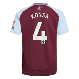 Aston Villa Konsa 4 Thuisshirt 2024-2025 Voetbaltenue