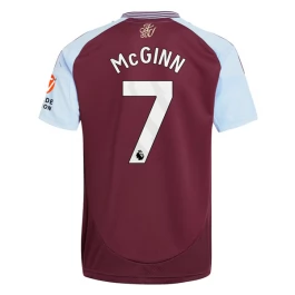 Aston Villa McGinn 7 Thuisshirt 2024-2025 Voetbaltenue