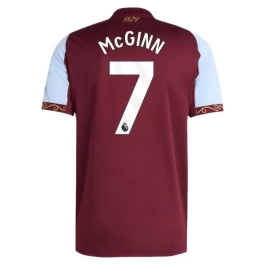 Aston Villa McGinn 7 Thuisshirt 2025-2026 Voetbaltenue