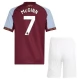 Aston Villa McGinn 7 Thuisshirt Kids 2025-2026 Voetbaltenue