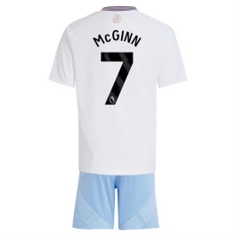 Aston Villa McGinn 7 Uitshirt Kids 2024-2025 Voetbaltenue