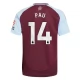 Aston Villa Pau 14 Thuisshirt 2024-2025 Voetbaltenue