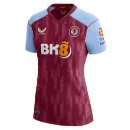 Aston Villa Voetbaltenue 2023-2024 Thuisshirt Dames