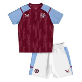 Aston Villa Voetbaltenue 2023-2024 Thuisshirt Kids