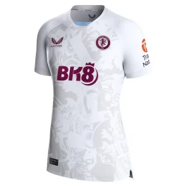 Aston Villa Voetbaltenue 2023-2024 Uitshirt Dames