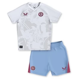 Aston Villa Voetbaltenue 2023-2024 Uitshirt Kids