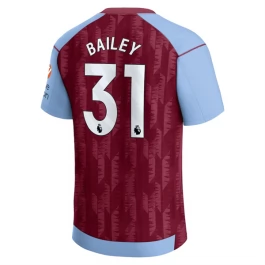 Aston Villa Voetbaltenue Bailey 31 2023-2024 Thuisshirt