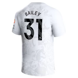 Aston Villa Voetbaltenue Bailey 31 2023-2024 Uitshirt