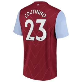 Aston Villa Voetbaltenue Coutinho 23 2022-2023 Thuisshirt