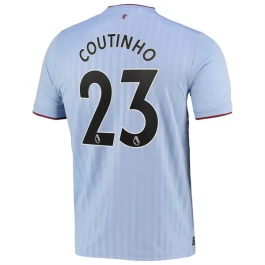 Aston Villa Voetbaltenue Coutinho 23 2022-2023 Uitshirt