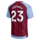 Aston Villa Voetbaltenue Coutinho 23 2023-2024 Thuisshirt
