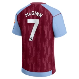 Aston Villa Voetbaltenue McGinn 7 2023-2024 Thuisshirt