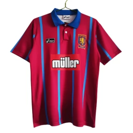 Aston Villa Voetbaltenue Retro 1993-1995 Thuisshirt