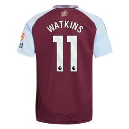 Aston Villa Watkins 11 Thuisshirt 2024-2025 Voetbaltenue