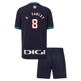Athletic Bilbao O.Sancet 8 Uitshirt Kids 2025-2026 Voetbaltenue