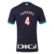 Athletic Bilbao Paredes 4 Uitshirt 2025-2026 Voetbaltenue