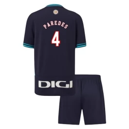Athletic Bilbao Paredes 4 Uitshirt Kids 2025-2026 Voetbaltenue