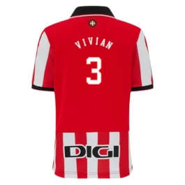 Athletic Bilbao Vivian 3 Thuisshirt 2025-2026 Voetbaltenue