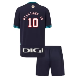 Athletic Bilbao Williams JR 10 Uitshirt Kids 2025-2026 Voetbaltenue