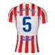 Atlético Madrid R.De Paul 5 Thuisshirt 2025-2026 Voetbaltenue
