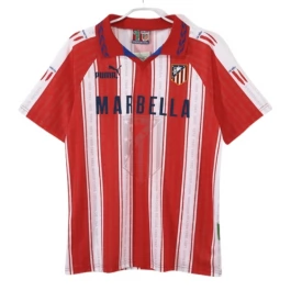Atlético Madrid Thuisshirt Retro 1995-1996 Voetbaltenue