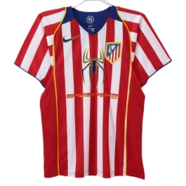 Atlético Madrid Thuisshirt Retro 2004-2005 Voetbaltenue