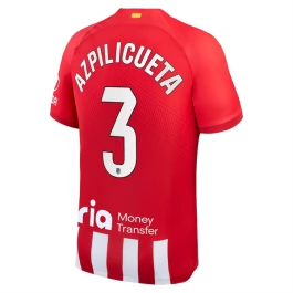 Atlético Madrid Voetbaltenue Azpilicueta 3 2023-2024 Thuisshirt