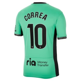 Atlético Madrid Voetbaltenue Correa 10 2023-2024 Third Shirt