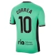 Atlético Madrid Voetbaltenue Correa 10 2023-2024 Third Shirt