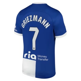 Atlético Madrid Voetbaltenue Griezmann 7 2023-2024 Uitshirt