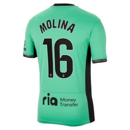 Atlético Madrid Voetbaltenue Molina 16 2023-2024 Third Shirt