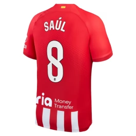 Atlético Madrid Voetbaltenue Saúl 8 2023-2024 Thuisshirt