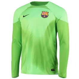 Barcelona Voetbaltenue Keeper 2022-2023 Thuisshirt - L/S