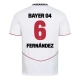 Bayer 04 Leverkusen Fernández 6 Derdeshirt 2026-2027