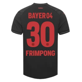 Bayer 04 Leverkusen Frimpong 30 Thuisshirt 2023-2024 Voetbaltenue