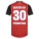 Bayer 04 Leverkusen Frimpong 30 Thuisshirt 2024-2025 Voetbaltenue