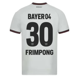 Bayer 04 Leverkusen Frimpong 30 Uitshirt 2023-2024 Voetbaltenue
