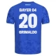 Bayer 04 Leverkusen Grimaldo 20 Derde Shirt 2025-2026 Voetbaltenue