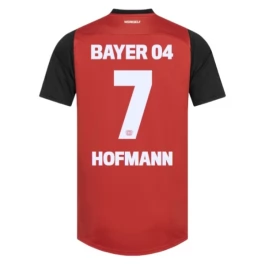 Bayer 04 Leverkusen Hofmann 7 Thuisshirt 2024-2025 Voetbaltenue