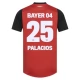 Bayer 04 Leverkusen Palacios 25 Thuisshirt 2024-2025 Voetbaltenue