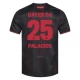 Bayer 04 Leverkusen Palacios 25 Thuisshirt 2025-2026 Voetbaltenue