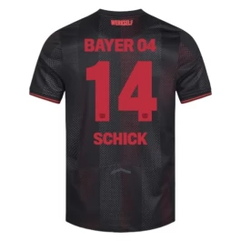 Bayer 04 Leverkusen Schick 14 Thuisshirt 2025-2026 Voetbaltenue